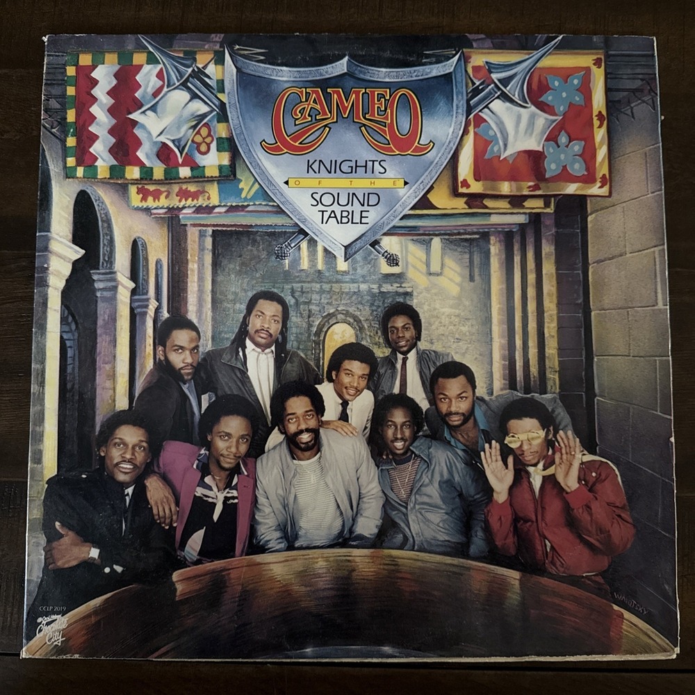 Cameo Knights of the Sound Table 1981 Chocolate City Vinyl Record LP CCLP 2019